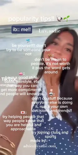 popularity tips!!