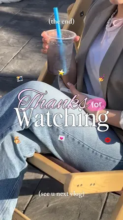 simple closing vlog
