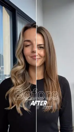 Before after salon