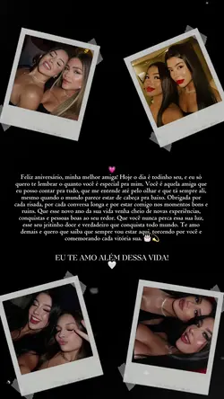 aniversário amiga