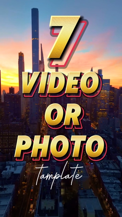 capcut template cover