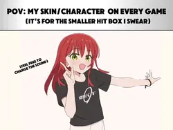 it's for the hitbox
