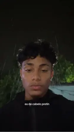 EU DE CABELO PRETIN