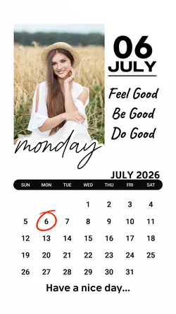Monday, 6 July