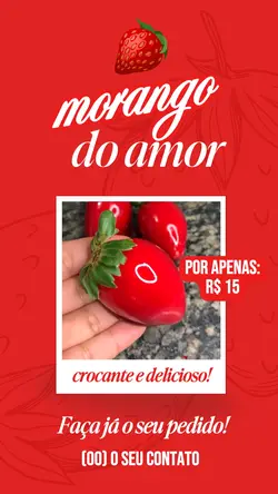 Morango do amor 