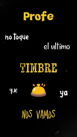 Último timbre 