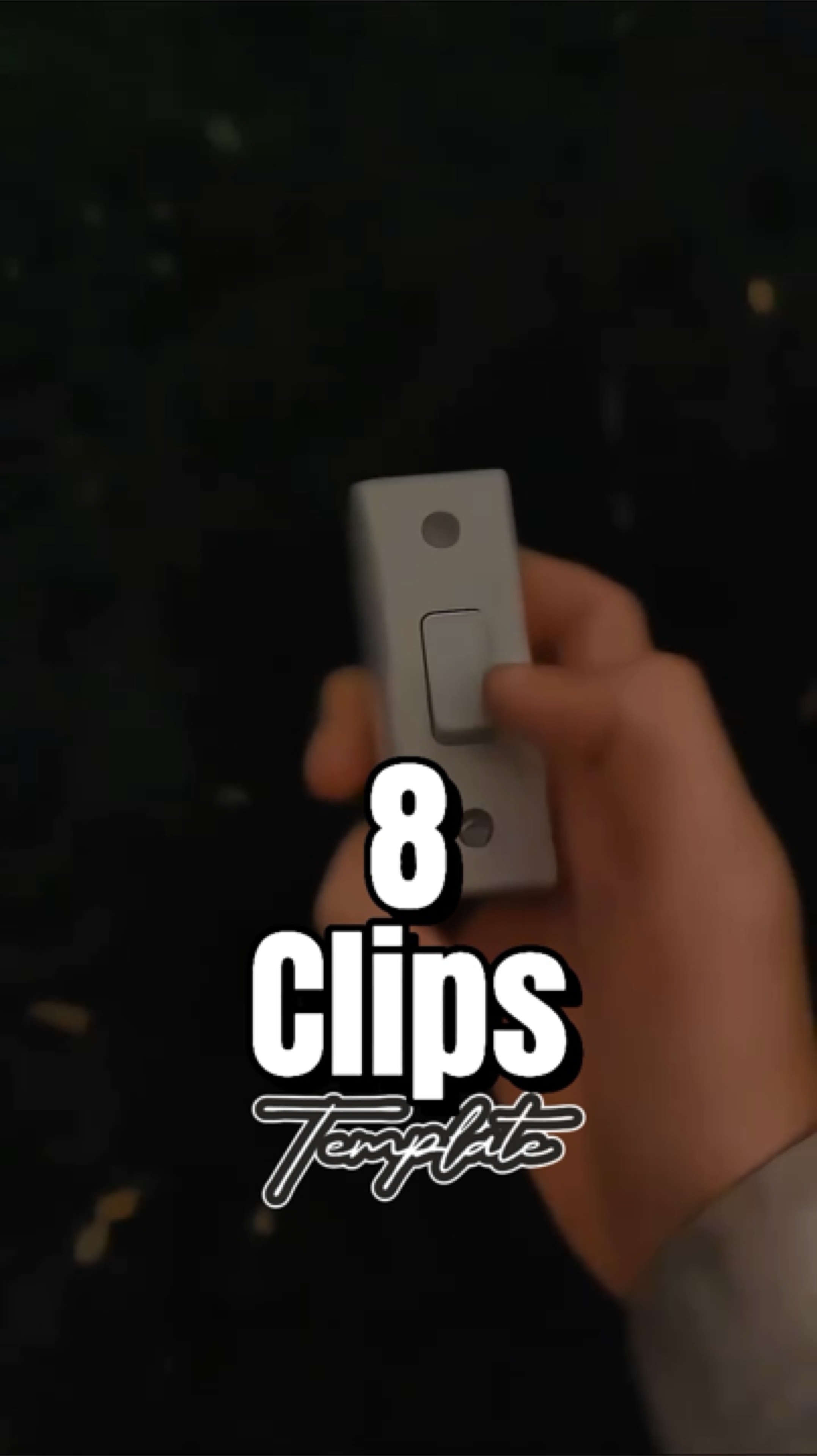 capcut template cover