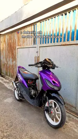 Motor cowoknya cupu