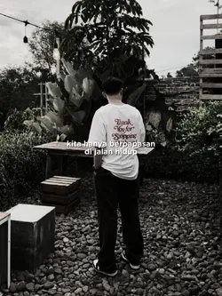 hanya berpapasan