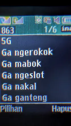5G Ga ngerokok