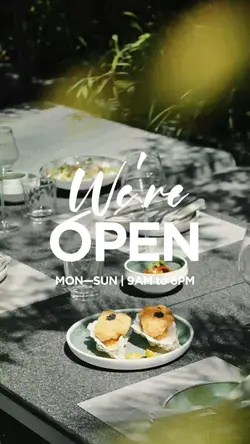 We Are Open