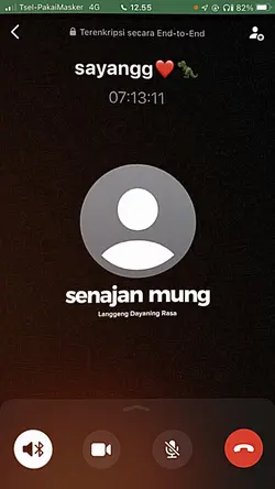 Senajan mung suaramu