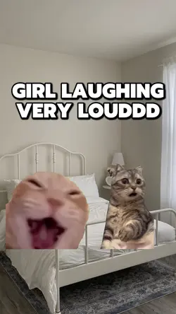 GIRL LAUGHING LOUD