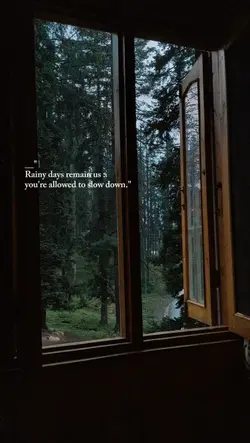 rainy day aesthetic
