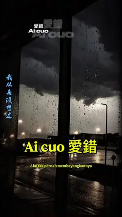 Ai cuo 愛錯