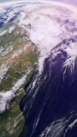 earth zooming out