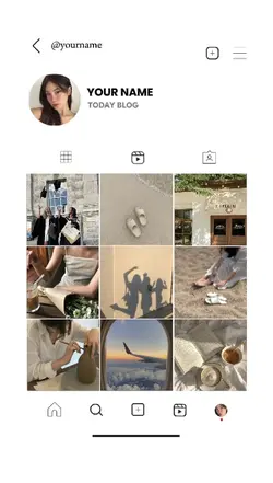 Instagram frame