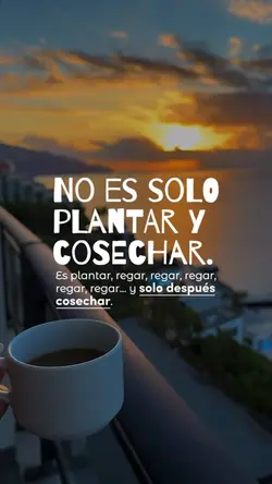 No es solo plantar