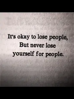 never lose yourself
