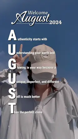 WELCOME AUGUST 2024