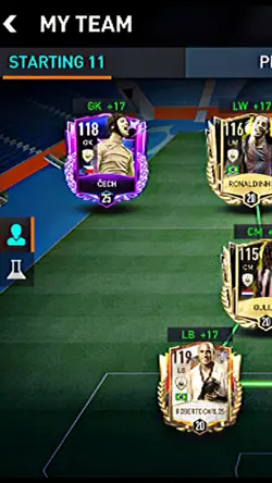 FIFA Mobile squad 