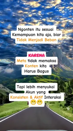 Konsisten & Aktif 