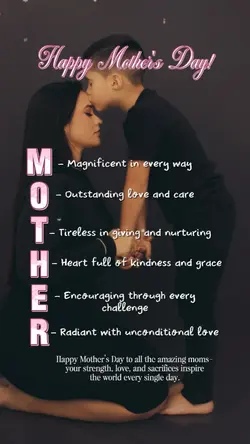 HAPPY MOTHER'S DAY 