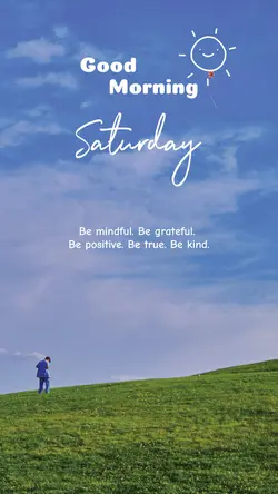 Morning saturday