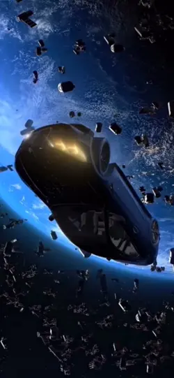 cars in space