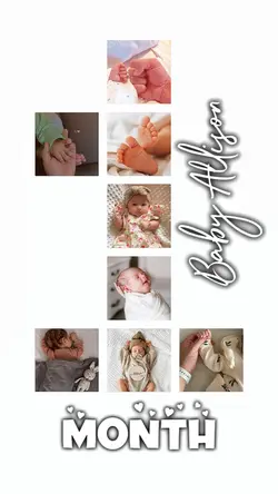 1 month baby