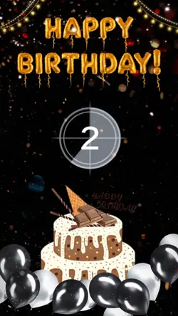 Brithday for templat