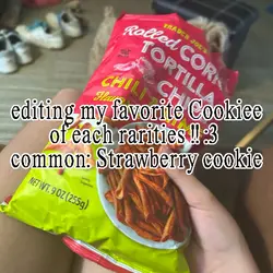 strawberry cookie
