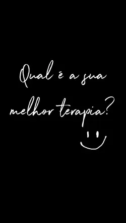 Melhor terapia