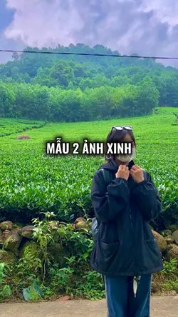 Mẫu 2 ảnh xinh