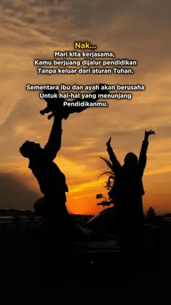 nak.. kerjasamanya