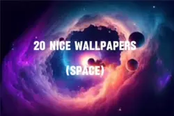 Space wallpaper 