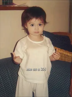 me as a kid