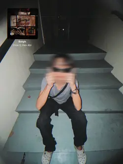 blurred face 