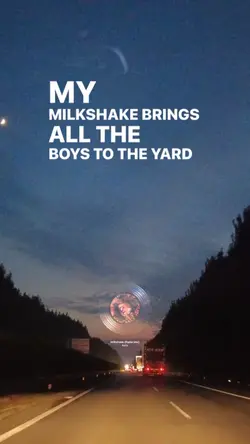 my milk shake