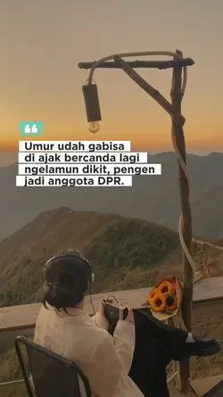 Pengen jadi DPR