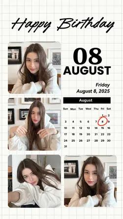 8 AUGUST BIRTHDAY