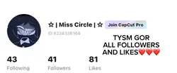 TYSM GUYS❤️❤️