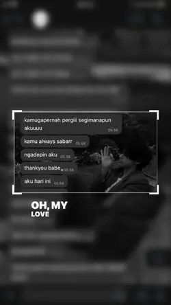 oh my love