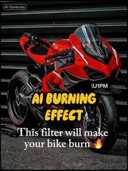 Burning Motorbike U🏆