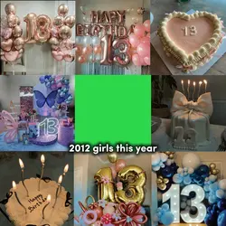 2012 girls this year