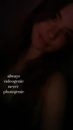 Never photogeni