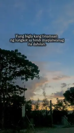 Malungkot na araw.