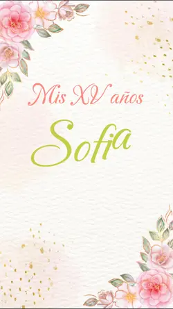 Invitación XV años