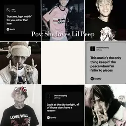 she loves lil peep