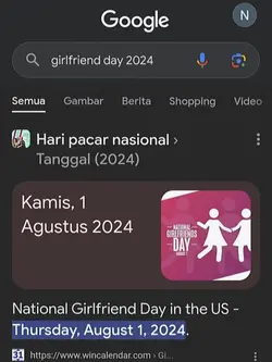 1 agustus